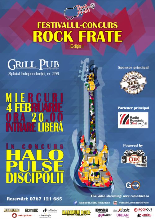 Se da startul festivalului-concurs „Rock Frate”